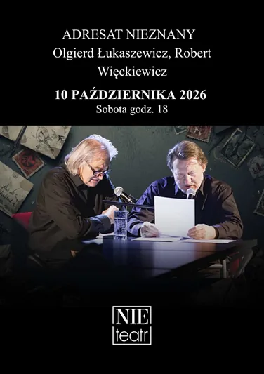 ADRESAT NIEZNANY - Olgierd Łukaszewicz, Robert Więckiewicz